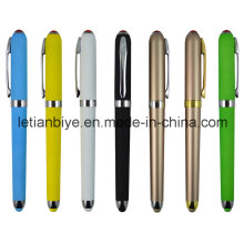 Superb Plastic Gel Ink Pen Touch Stylus (LT-C721)